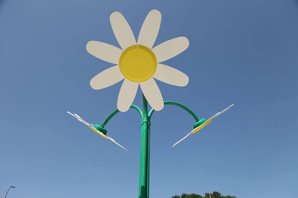 First Energy Efficient ‘Solar Chamomile’ Launched in Kutaisi geotv.ge